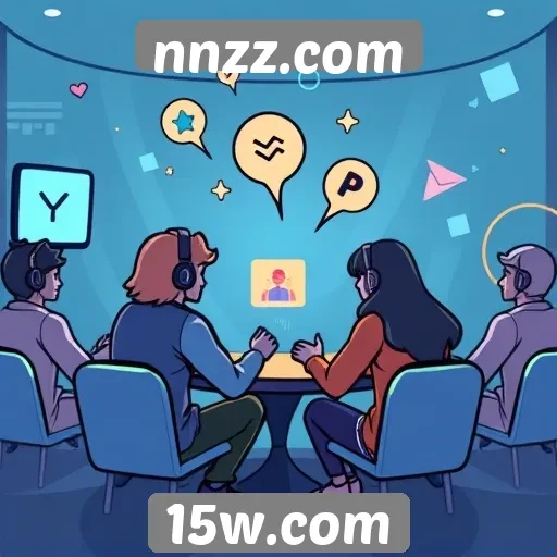 Recursos de interação social no site de jogos nnzz.com